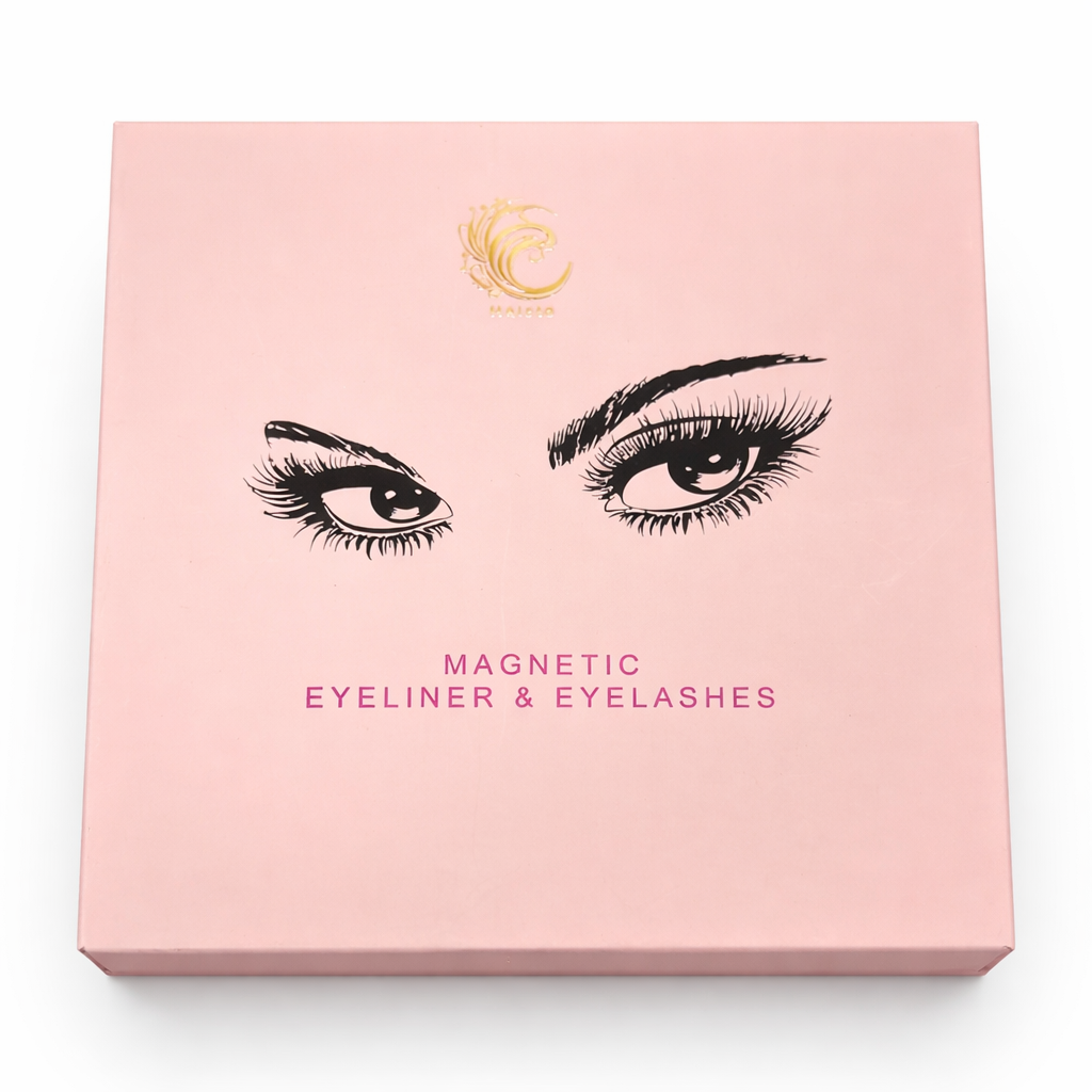Hairlo Magnetic Strip Lash Kit – 3 Luxury Reusable Pairs