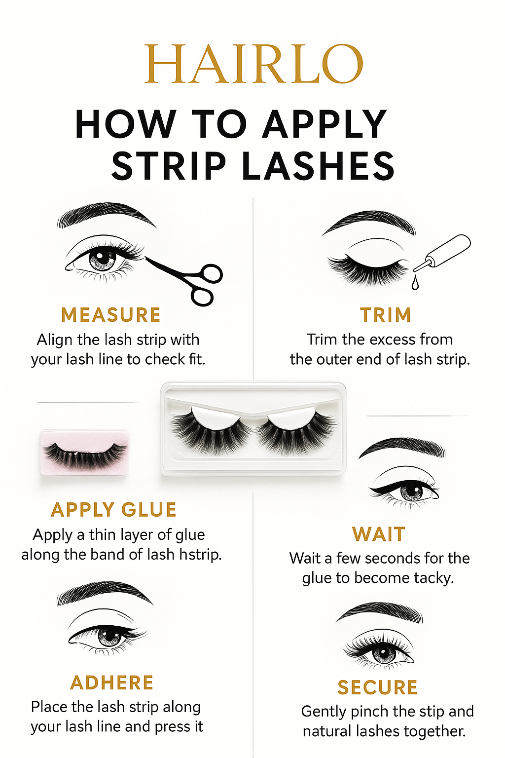 Hairlo Aphrodite 3D Mink Lashes 25mm (Red Ombre Blend)