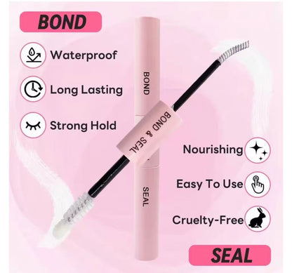 Hairlo Bond & Seal – 2-in-1 Lash Adhesive & Long-Wear Sealer