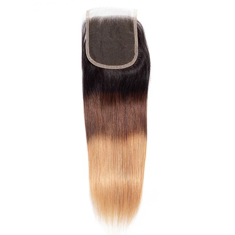 1B - 4 - 27 Straight Human Hair : HD Lace & Transparent Front – 13×4, 13×6, 5×5, 4×4 Closure - Hairlo