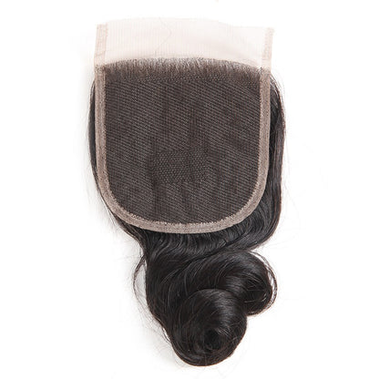 Premium HD Lace & Transparent Front Closure: 13x4, 13x6, 5x5, 4x4 Loose Wave  Human Hair Lace Type: Transparent