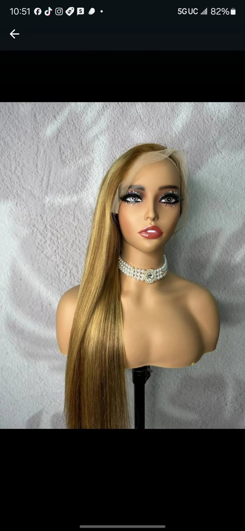 Hairlo #613 Blonde 100% Human Hair HD Lace Wig – Premium Quality & Style