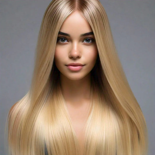 Hairlo #613 Blonde 100% Human Hair HD Lace Wig – Premium Quality & Style