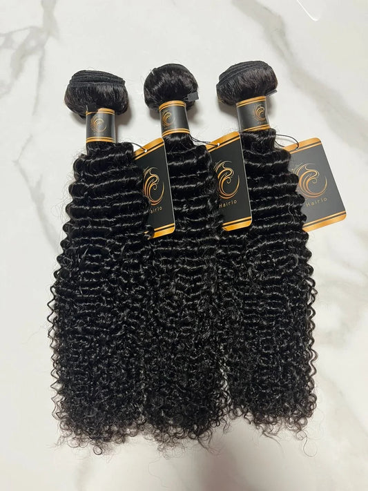 Hairlo 11A Cuticle Aligned Kinky Curly Virgin 100% Human Hair – 3 Bundles