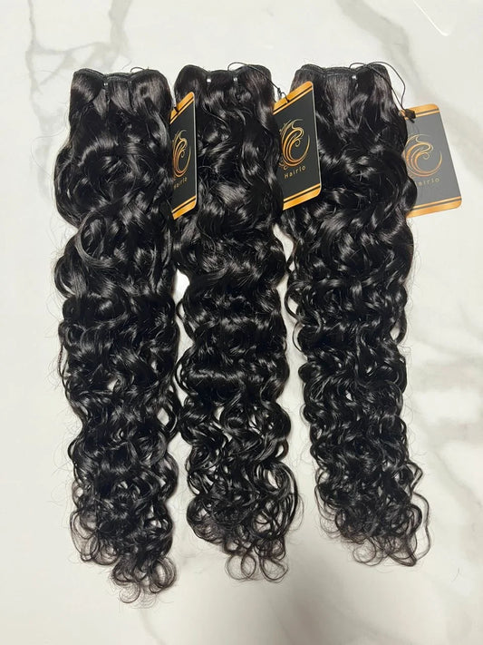 Hairlo 11A Cuticle Aligned Natural Wave Virgin 100% Human Hair – 3 Bundles