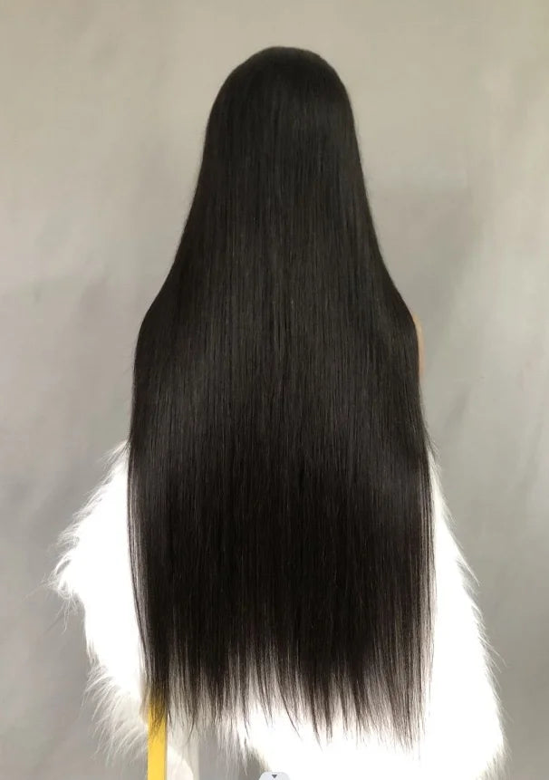 Hairlo 10A Cuticle Aligned Straight Virgin HD Lace 100% Human Hair Wig Pre-cut and Pre-bleached