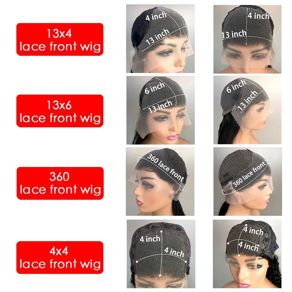 Hairlo Highlight Piano Color 4-27 Glueless, pre-cut, pre-plucked  4*4, 13*6, 13x4 Closure HD Transparent Lace Wig – 100% Human Hair, Premium Quality & Style