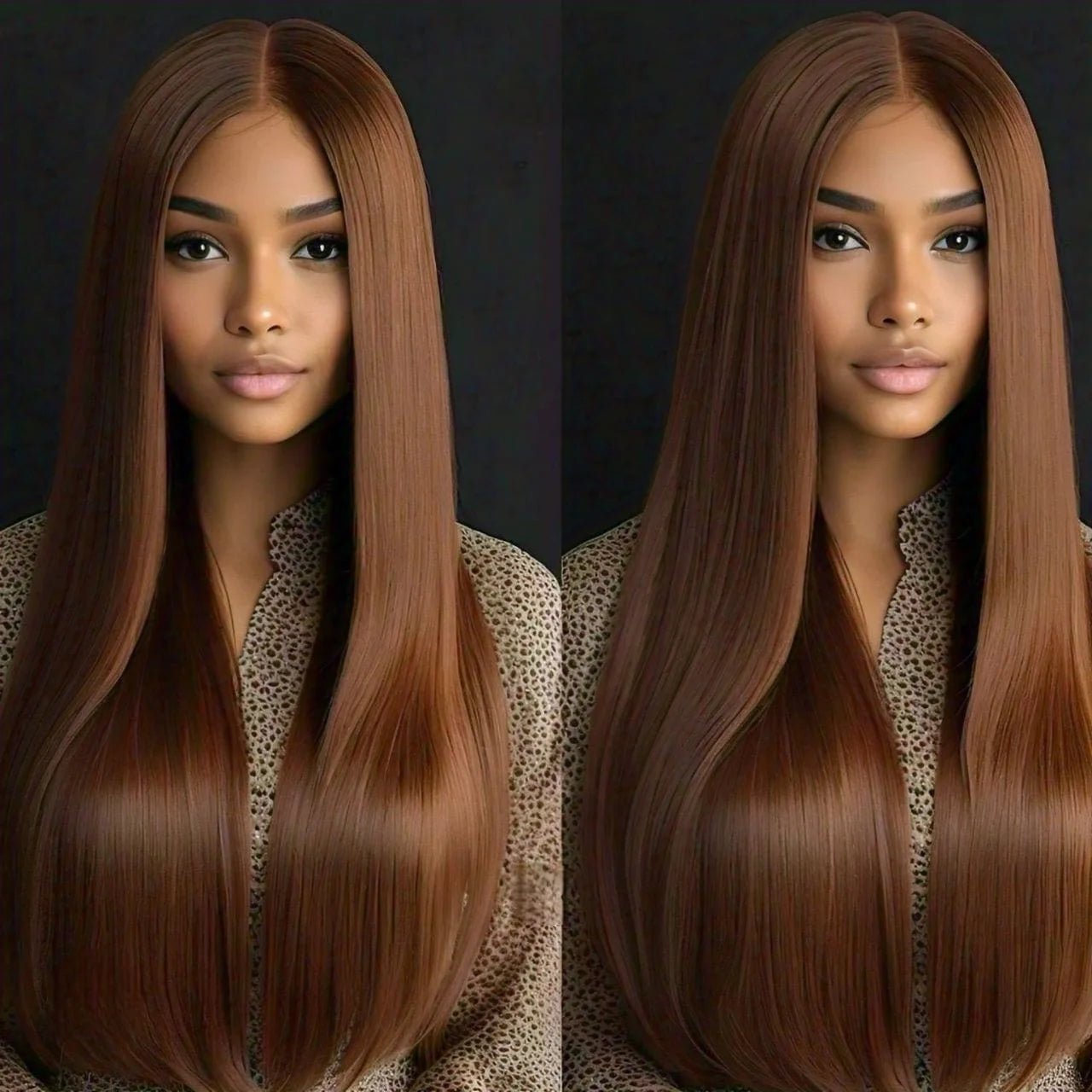 Hairlo Brown #4 100% Human Hair 13×4/5*5 HD Wig – Premium Quality & Style - Hairlo