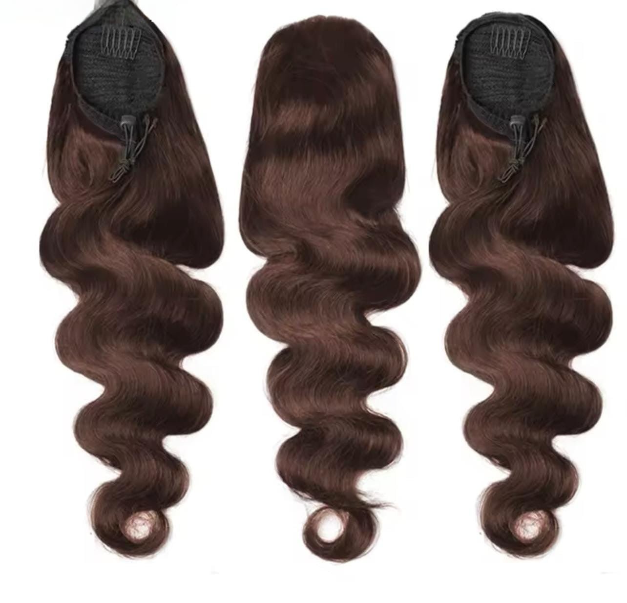 Hairlo Color 30 Body Waves Wrap - Around Ponytail Extension with Clip - in - Hairlo