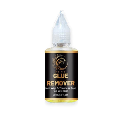 Hairlo Glue Remover - Gentle & Effective Adhesive Remover for Lace Wigs, Toupees, and Hair Extensions (30ml / 1.0 fl. oz) - Hairlo