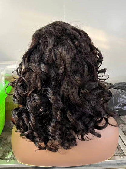 Hairlo HD Lace Loose Wave Wig in Natural Color. Pre - cut, Pre - plucked Premium Quality & Style - Hairlo