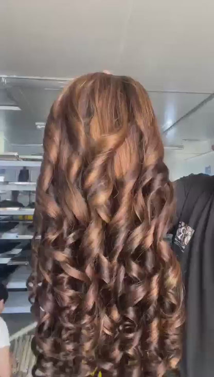 Hairlo 13*6 Transparent Lace Loose Wave Wig – P4-30 | Pre-Cut, Glueless, Premium Quality