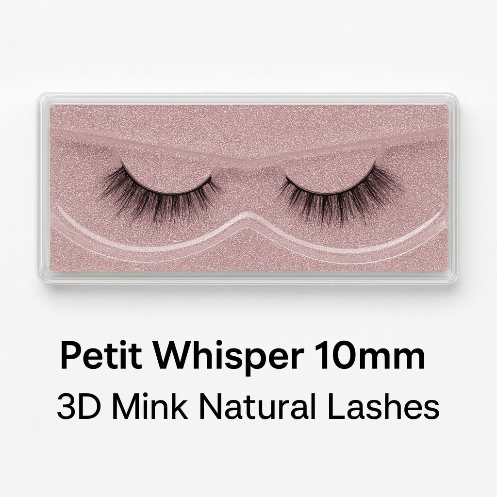 Hairlo Petit Whisper 10mm 3D Mink Lashes (Natural)