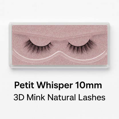 Hairlo Petit Whisper 10mm 3D Mink Lashes (Natural)