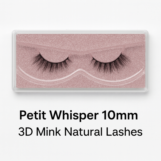 Hairlo Petit Whisper 10mm 3D Mink Lashes (Natural)